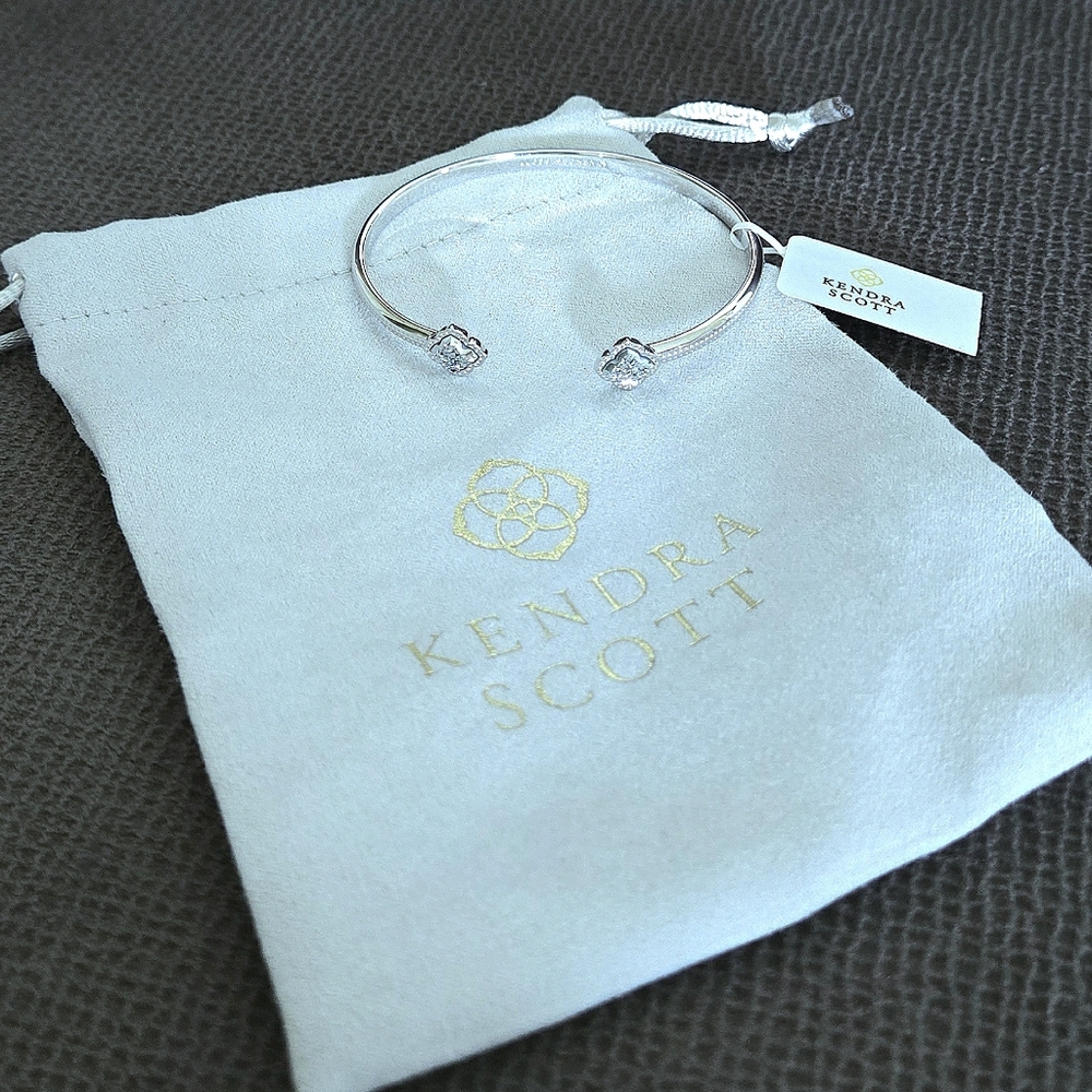 Kendra Scott Silver🤍 "Mallory" cuff bracelet - Picture 13 of 15